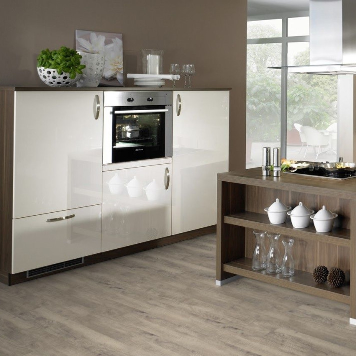 Вінілова підлога WINEO - DB00003 - 600 Wood Chateau Grey клейова