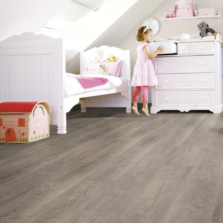 Вінілова підлога WINEO - DB00005 - 600 Wood Aurelia Grey клейова