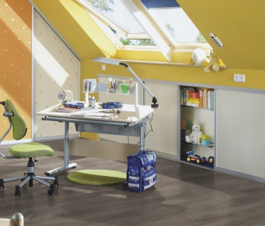 Виниловый пол WINEO - DB00005 - 600 Wood Aurelia Grey клеевой