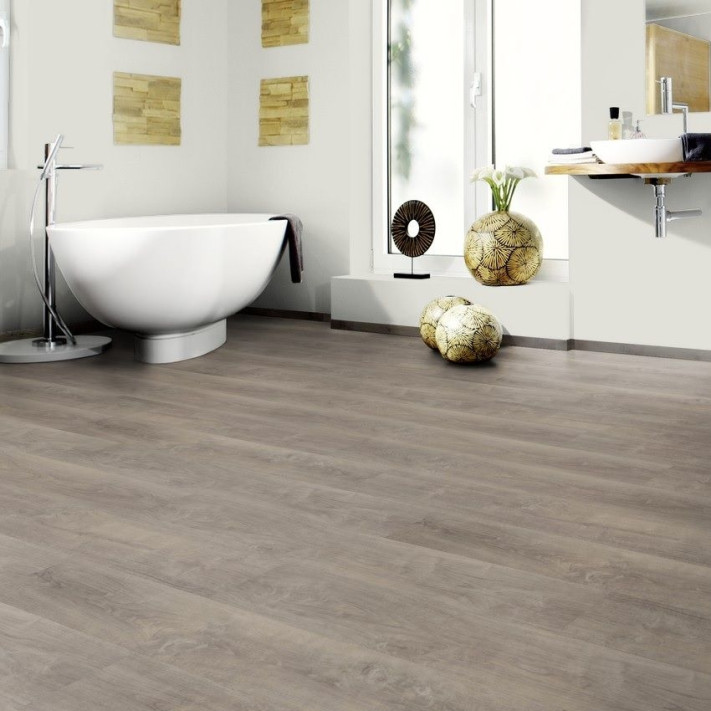 Вінілова підлога WINEO - DB00005 - 600 Wood Aurelia Grey клейова
