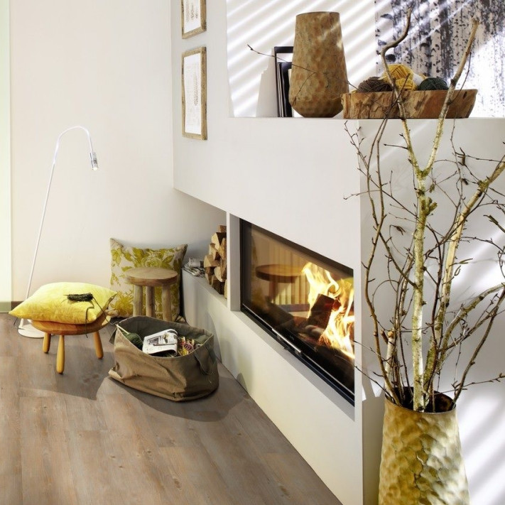 Вінілова підлога WINEO - DB00007 - 600 Wood Toscany Pine клейова