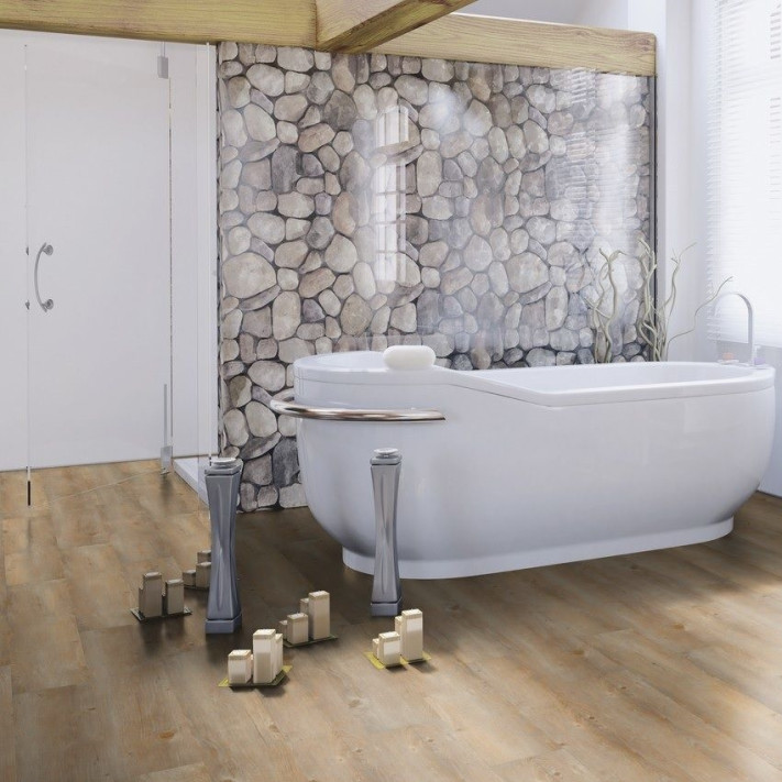 Вінілова підлога WINEO - DB00007 - 600 Wood Toscany Pine клейова