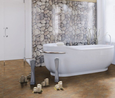 Виниловый пол WINEO - DB00091 - 800 Stone XL Copper Slate клеевой