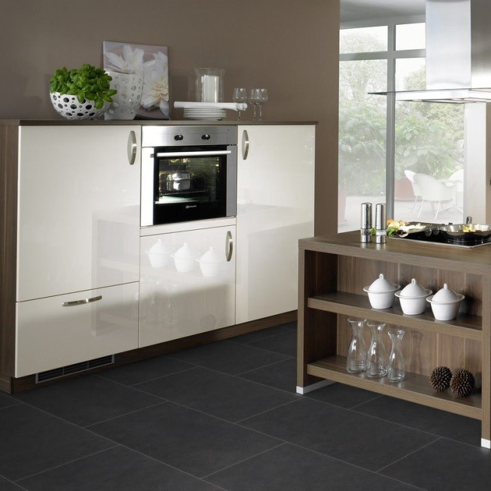 Виниловый пол WINEO - DLC00085 - 800 Stone XL Dark Slate замок Виниловый пол WINEO - DLC00085 - 800 Stone XL Dark Slate замок
