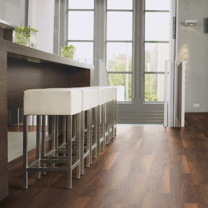 Виниловый пол WINEO - DB00083 - 800 Wood Sardinia Wild Walnut клеевой