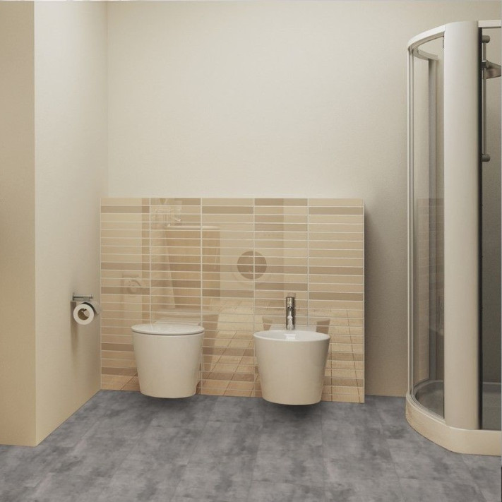 Вінілова підлога WINEO - MLD00141 - 400 Stone Glamour Concrete Modern замок