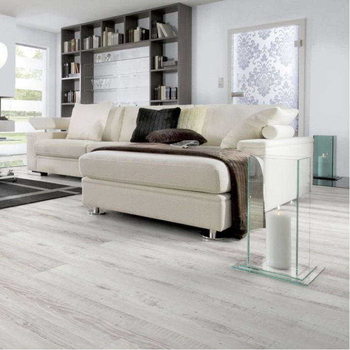 Вінілова підлога WINEO - DB00104 - 400 Wood Moonlight Pine Pale клейова