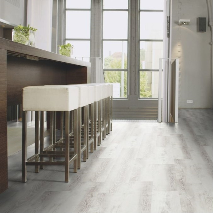 Вінілова підлога WINEO - DB00104 - 400 Wood Moonlight Pine Pale клейова