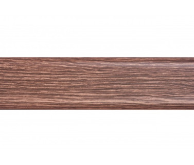 Плинтус ПВХ SAN DECOR 112 Дуб бурбон темний (56мм)