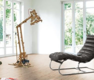 Виниловый пол LG Decotile - GSW 2754 - Сосна Брашированная