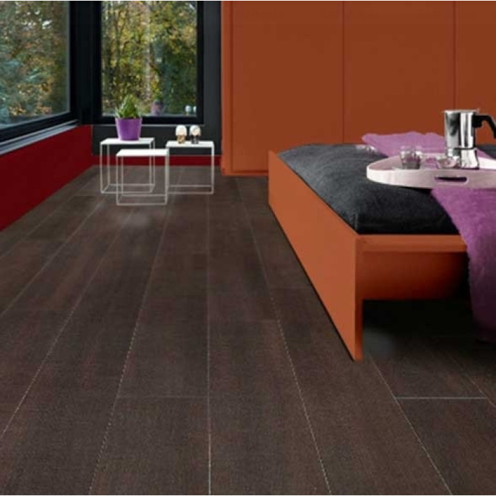 Виниловый пол LG Decotile - RLW 1235 - Тик Темный Виниловый пол LG Decotile - RLW 1235 - Тик Темный