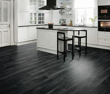 Виниловый пол LG Decotile - DSW 2367 - Сосна Окрашенная Черная