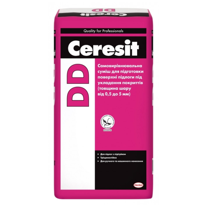Самовирівнююча суміш Ceresit DD (25кг)