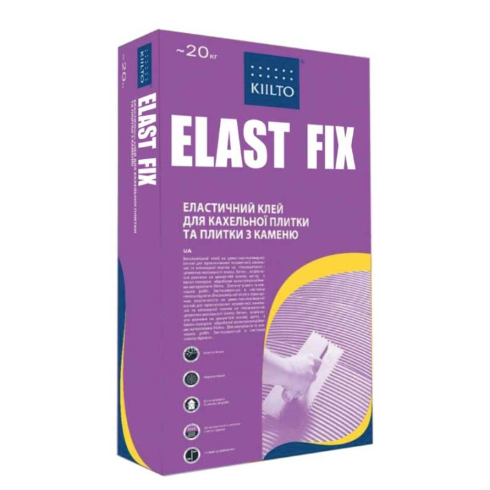 Клей Kiilto Elast Fix (25кг) Клей Kiilto Elast Fix (25кг)