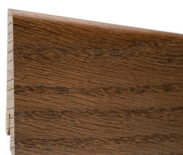 Плинтус Kluchuk Евро KLE60-13 Дуб Браун (60мм)