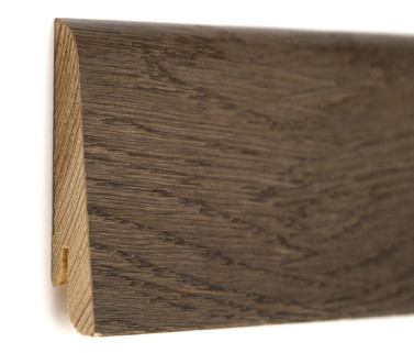 Плинтус Kluchuk Евро KLE60-15 Дуб Базальт (60мм)