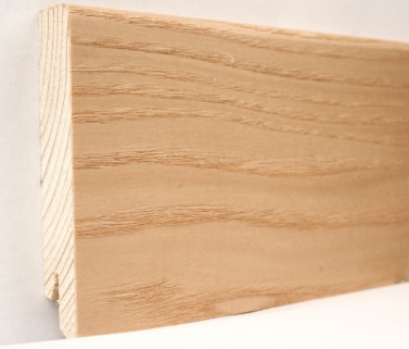 Плинтус Kluchuk Модерн KLM80-04 Ясень Натуральный (80мм)