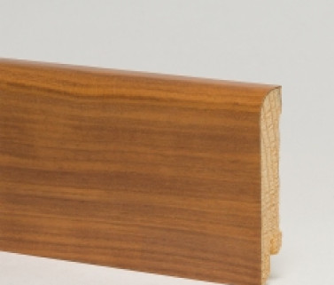Деревянный плинтус Pedross орех прямой тёмный (70мм)