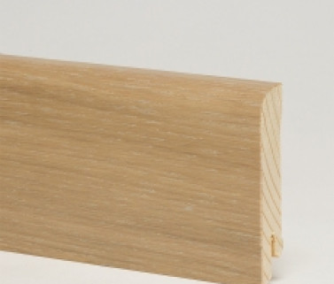Деревянный плинтус Pedross дуб капучино прямой (70мм)