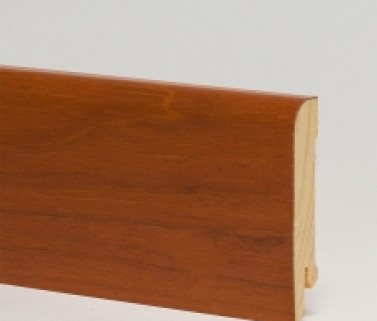 Деревянный плинтус Pedross ятоба прямой (70мм)