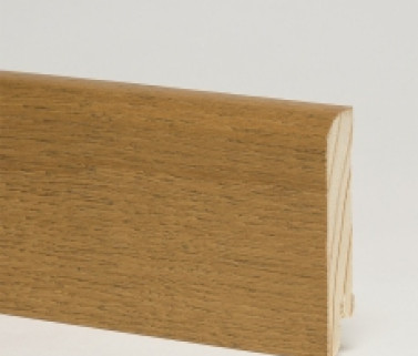 Деревянный плинтус Pedross дуб коричневый прямой (70мм)