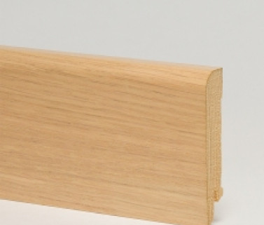 Деревянный плинтус Pedross дуб беленый прямой (70мм)