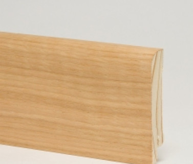 Деревянный плинтус Pedross дуб без покрытия прямой (70мм)