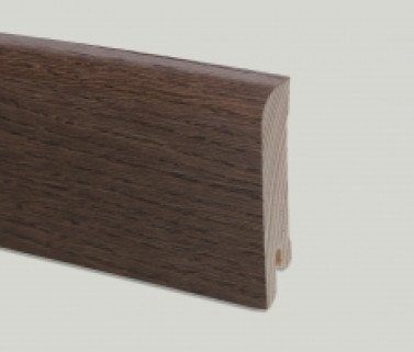 Деревянный плинтус Pedross дуб ассам прямой (70мм)