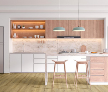 Виниловые полы Moderna vinyl V-solid Дуб Hamilton | 01